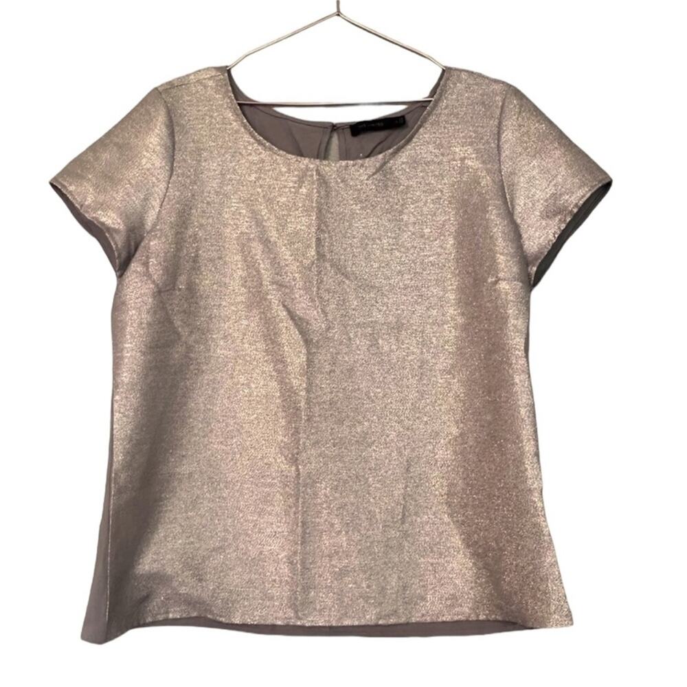 The Limited gold shimmer blouse size XL